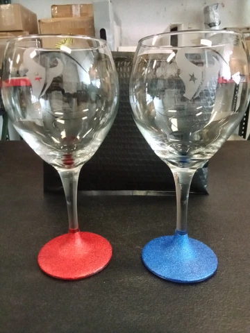 Texans Wine Glasses Cover