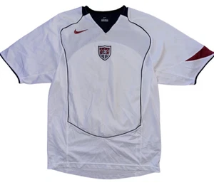 Official Nike 2004 USA National Team Men’s Small Soccer Home Jersey White 788790 - Picture 1 of 7