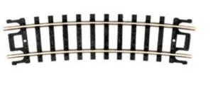 Atlas N 9-3/4inch Radius 1/2 Curve 6pc - Picture 1 of 1