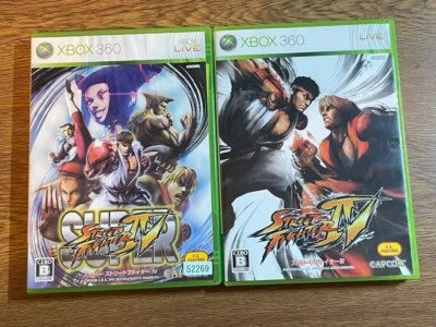 XBOX  360 JAPAN street fighter 4  set - Image 1 of 3