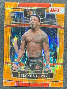 Lerone Murphy 33 Orange Flash Prizm Select UFC 2022 Panini - Picture 1 of 8