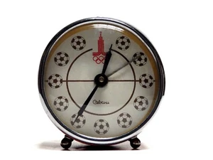 Vintage USSR Soviet Russia Moscow Olympic Games 1980 Clock SEVANI 100% WORKING - Picture 1 of 11