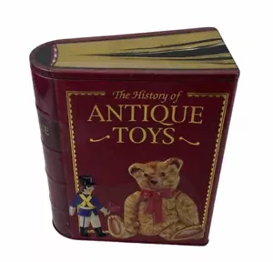 The History Of Antique Toys Biscuit Tin Denmark 2009 Rare Collectable (Empty) - Picture 1 of 14