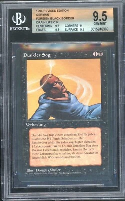 BGS 9.5 Revised German FBB Drain Life MTG!!! - Image 1 of 2