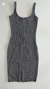 Cotton On Basic Striped Bodycon Dress - Picture 1 of 2