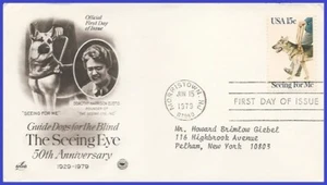 USA5 #1787 ADDR PCS ARTCRAFT FDC   Seeing Eye Dogs - Picture 1 of 1