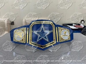 Cinturón Campeonato NFL Dallas Cowboys Adulto Talla 2mm Latón - Imagen 1 de 5