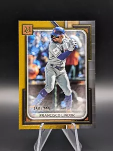 2023 Topps Museum Collection FRANCISCO LINDOR /299 #66 New York Mets - Picture 1 of 2