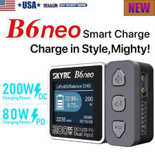SkyRC B6 neo Smart Balance Charger LiPo Battery Discharger DC 200W PD 80W Newest