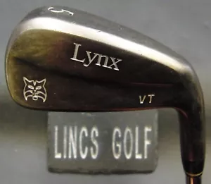 Lynx VT 5 Iron Extra Stiff Steel Shaft Lamkin Grip - Picture 1 of 5