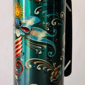 Large thermos filete Porteño hand-painted in Buenos Aires, Argentina - Picture 1 of 7