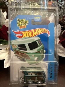 2015 HOT WHEELS SUPER TREASURE HUNT KOOL KOMBI & FREE PROTECTIVE CASE SEALED NEW - Picture 1 of 12