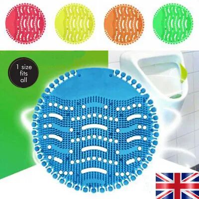 1~10X Urinal Screen Mat Deodoriser Anti Splash Toilet Fresh Fragrance UK • 5.39£