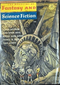Magazine of Fantasy and Science Fiction Dec 1966 Isaac Asimov - Picture 1 of 1