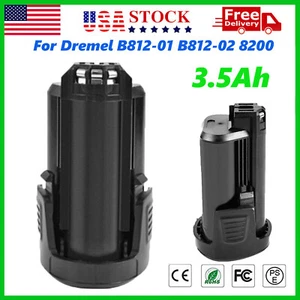 Max Battery For Dremel 8200 8220 8300 B812-03 B812-02 B812-01 3.5Ah Battery - Picture 1 of 13