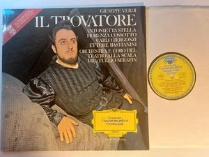 SERAFIN Verdi Il Trovatore Ex+ 1960s DG Opera Tulip LP - Picture 1 of 2