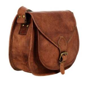 Soft Real Leather Satchel Messenger Cross Body Bag Limited Edition