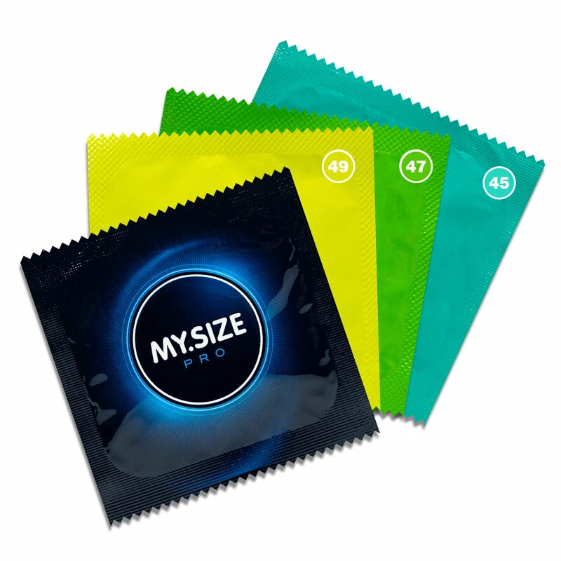 Condones My Size PRO * Pequeños 45 47 49 mm de ancho * Caja de condones ajustados 3 Foto 1 de 1