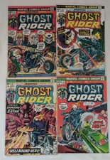 Bronze Age Ghost Rider Vol. 2 Comics Lot - #4, 5, 6, 9