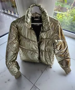Guess Steppjacke S GOLD METALLIC NEU - Bild 1 von 4