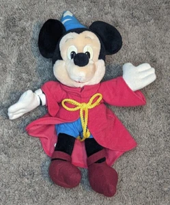 Vintage Walt Disney Mickey Mouse Sorcerer Fantasia Plüsch Puppe  - Bild 1 von 8