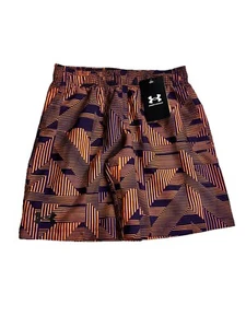 Under Armour Shorts Youth Boys Size S Woven Graphic UA Print Short NEW $30 - Picture 1 of 9