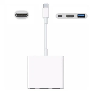 Gen uine For Apple USB-C Digital AV Multiport Adapter MJ1K2AM/A HDMI & USB NEW ㄒ - Picture 1 of 6