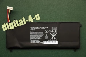 Nueva batería genuina GNC-C30 para Gigabyte P34G V2 U2442 U2442N U24F U24 XMG C404 - Imagen 1 de 2