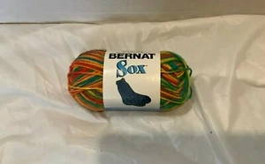 Bernat Sox Yarn Rainbow 1.75 oz Yarnspirations - Picture 1 of 3