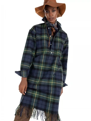 Women’s Polo Ralph Lauren Plaid Cotton Shirdress RRP: 380$ - Image 1 of 4