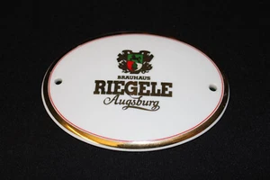 Zapfhahnschild BRAUHAUS RIEGELE Augsburg     802 - Bild 1 von 1