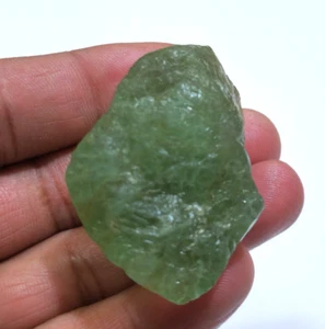 Gute Qualität grüner Fluorit grob 288 crt 50x36x24 mm lose Edelstein für Schmuck - Bild 1 von 5