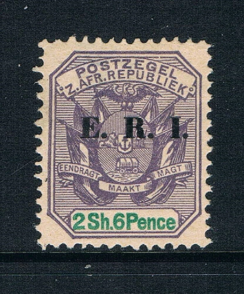 Transvaal - 1902 - 2sh6p Eagle - Multi CA, embalaje original "ERI" - SC 251 [SG 242] COMO NUEVO R6 Foto 1 de 2