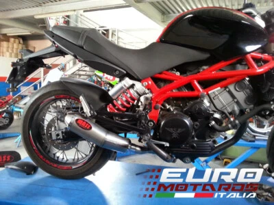 Moto Morini 9 1/2 2in1 MassMoto Impianto Scarico Semi Completo Tromb Titan Curve Foto 1 de 4