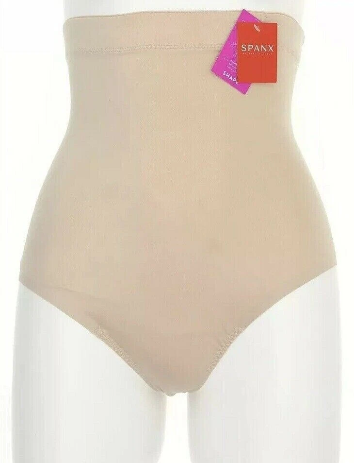 SPANX 250938 Champagne Beige Suit Your Fancy High-Waist Thong Women's Size 1X