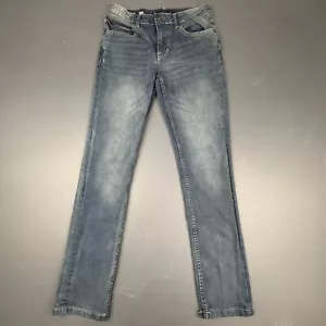 Tommy Hilfiger Girls Jeans 14 Stretch Skinny Blue Denim Classic Fit Casual Pants - Picture 1 of 10