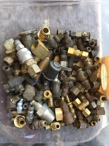 Coupling Assorted Lot Imperial Foster And Assorted Brands Straight And Curved - Picture 1 of 2