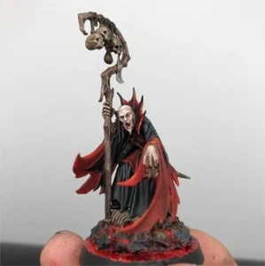 Necromancer Soulblight Gravelords Warhammer Age of Sigmar bemalt Games Workshop - Bild 1 von 8
