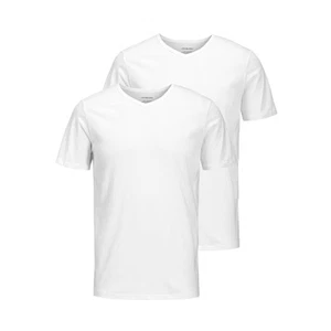 Jack&Jones Camiseta Hombre en el Paquete - Jacbasic Cuello V, Manga Corta, Liso - Imagen 1 de 8