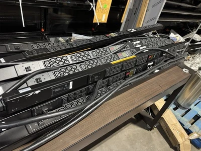 Lot of 13 Units APC AP8841 200/208V 30A 300W Metered Rack PDU - Image 1 of 4