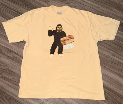 Camp Flog Gnaw 2024 Sasquatch BEIGE sz XL 10 Year Anniversary Tyler the Creator - Image 1 of 4