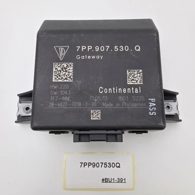 Unidad de control Porsche Cayman Gateway 2014-2016 7PP907530Q Foto 1 de 4