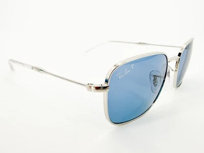 Gafas de sol Ray-Ban RB 3706 003/S2 plateadas 54-20-140 azules polarizadas cromancia L472 Foto 1 de 4