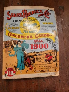 Vintage SEARS, ROEBUCK And Co. Catalog 1900 Reproduction 1970 - Picture 1 of 6