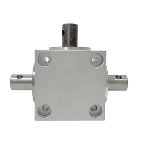 Horizontal Right Angle Steering Gear 3 Output Shaft 1.5 Module 20 Teeth 90 Deg j - Picture 1 of 6