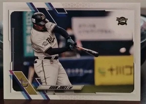 ADAM JONES 2021 Topps NPB #76 VINTAGE STOCK parallelo #'d 76/99 ORIX BUFFALOES - Foto 1 di 3
