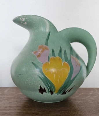 Art Deco Vintage Brentleigh Ware Hand Painted Jug - Image 1 of 4