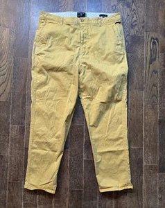 Dockers Hose Hanf Chino Herren Größe 36x30 Icon Tapered Senf Gelb Gold " - Bild 1 von 12