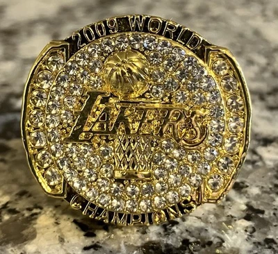 ¡Anillo de campeonato Los Angeles Lakers 2009! KOBE BRYANT TALLA 11! Foto 1 de 3