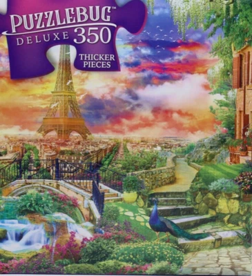 350 Pieces Jigsaw Puzzle Dreaming of Paris 20 X 12 Puzzlebug - Image 1 of 3